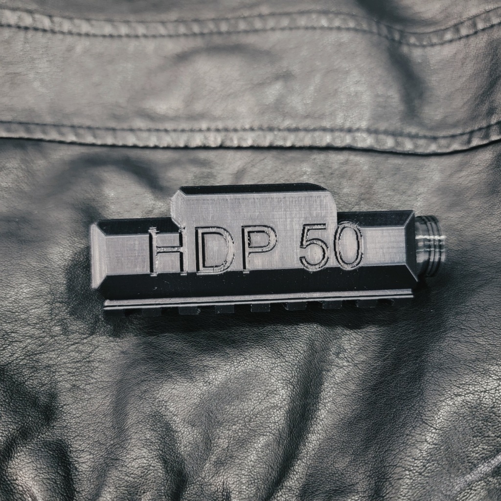 【天下武裝】HDP50套件 威勝 迷你增彈倉 3D列印 黑色 擴充 裝飾 戰術