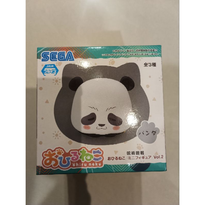 咒術迴戰 SEGA景品 午睡貓咪 迷你公仔 Vol.2 熊貓