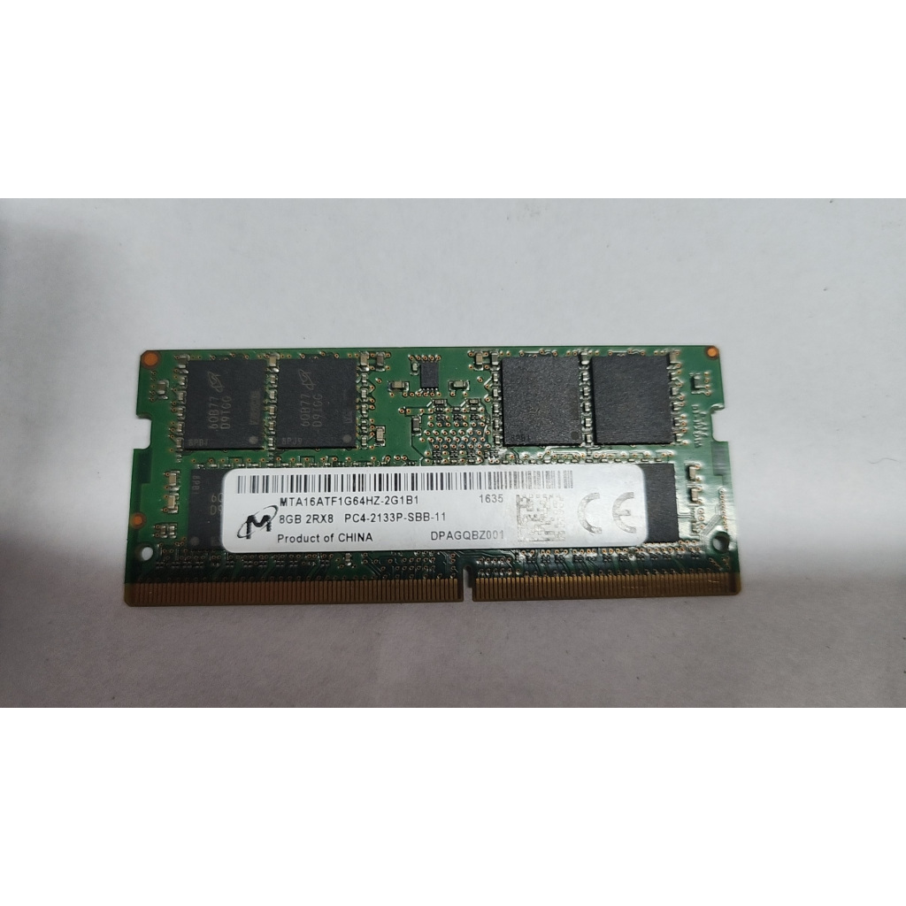 含稅 美光 DDR4 2133 8GB 筆電記憶體 保個一個月 05R051