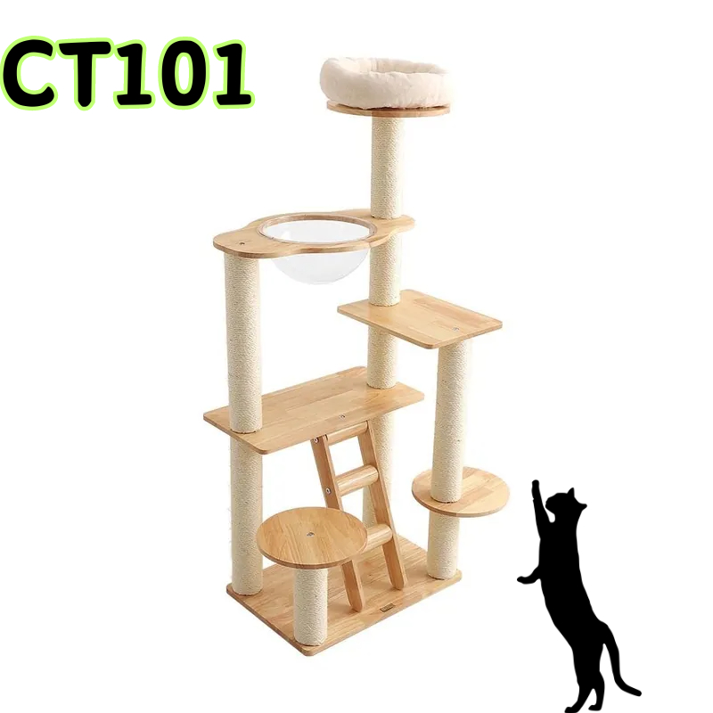 doter 寵愛物語 CT101 雲頂太空艙貓跳台 貓抓柱 貓跳台 貓窩 貓抓板 貓床 貓玩具 貓磨爪 貓玩具