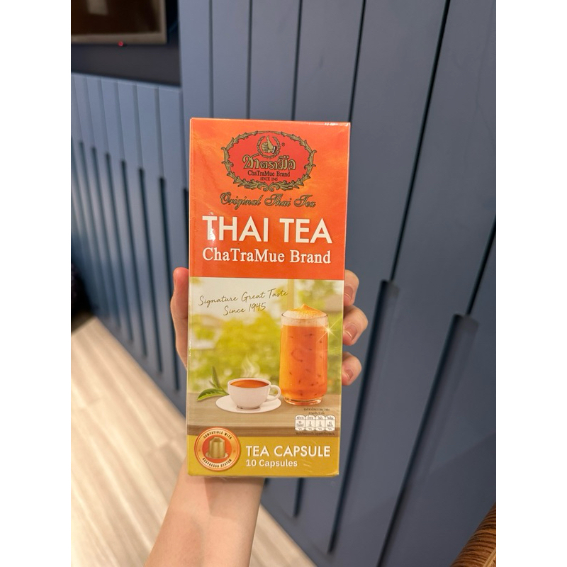 [現貨］泰國限定🇹🇭nespresso x Thai tea ChaTraMue 手標泰式奶茶 泰奶 膠囊