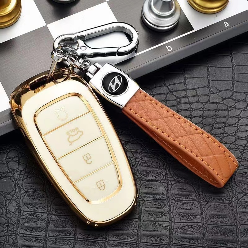 Hyundai 現代 Tucson L 鑰匙皮套 汽車鑰匙套