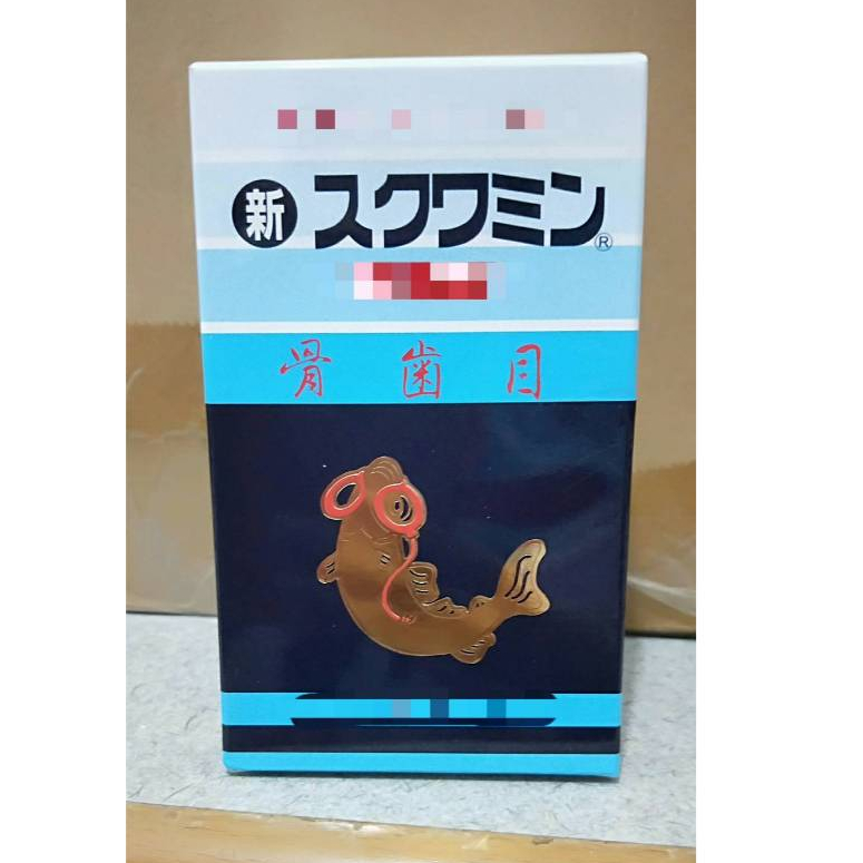 日本藥王 骨齒目 蛟魚模型 (全新未拆)