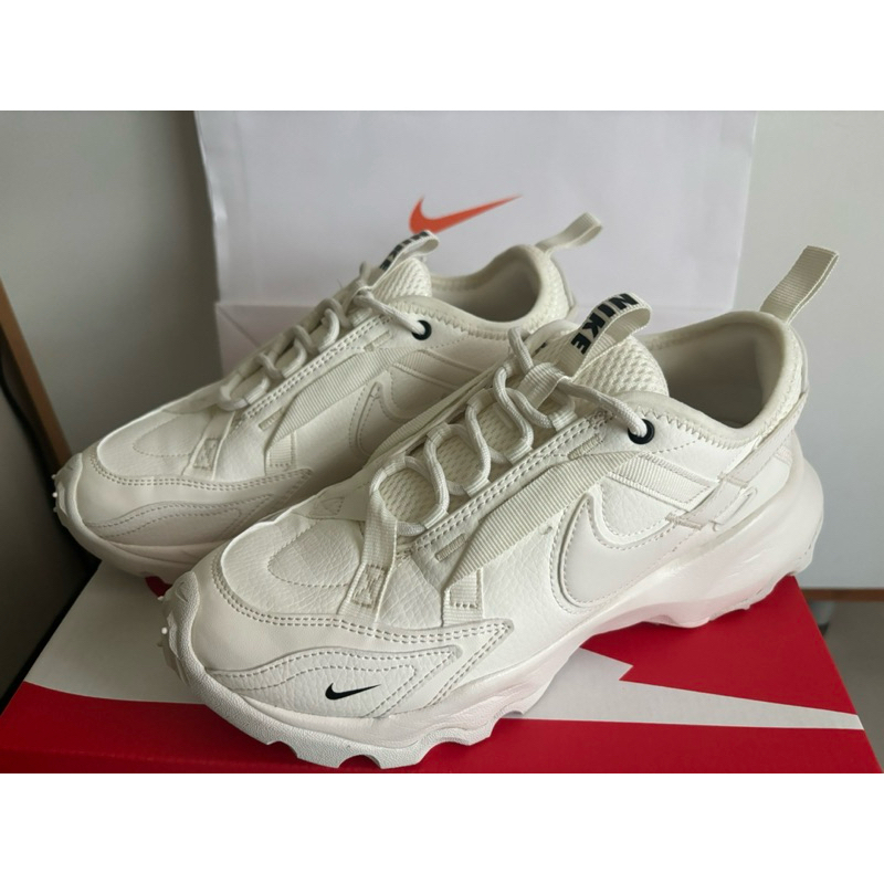 NIKE 女 W TC 7900 復古休閒鞋 老爹鞋 厚底 米白 -DD9682-100