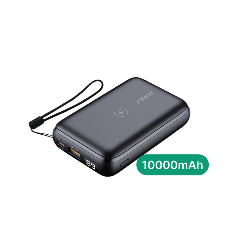 Aukey PB-WL01S Pro Mini 行動電源 10000mah Type-C 大容量 快充 Apple 三星