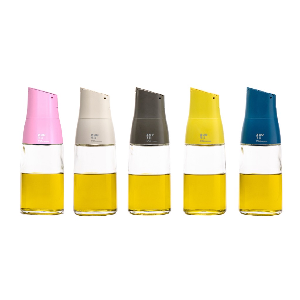 【加拿大ZUUTii】自動開蓋油醋瓶 - 共5色《拾光玻璃》油壺 醬料瓶