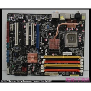 超貿2手資訊 華碩 P5KC /DDR2&DDR3/PCI-E/SATA/775-保固1個月