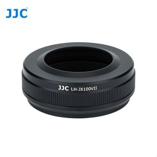 JJC金屬遮光罩Fujifilm X100VI X100V X100F X100T X100適用,可蓋原廠鏡頭蓋
