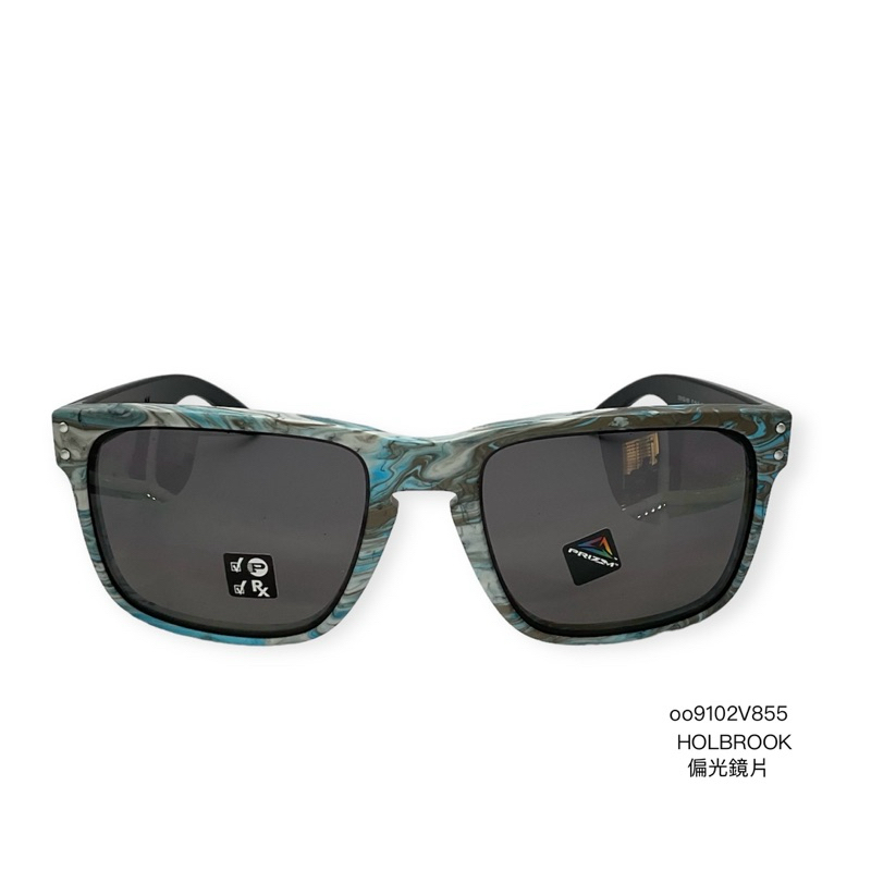原廠公司貨》 Oakley美國專業運動眼鏡oo9102V855 HOLBROOK 偏光鏡片Sunglasses
