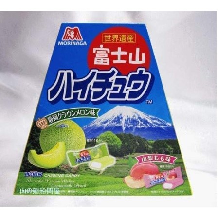 富士嗨嚼（山梨桃味/靜岡皇冠哈密瓜味）94g