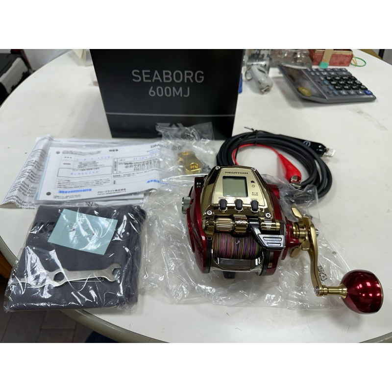 Daiwa seaborg 600MJ 全新未使用 電動 捲線器