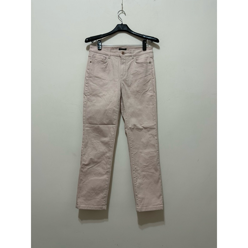 Massimo Dutti 淺粉色 牛仔褲36碼