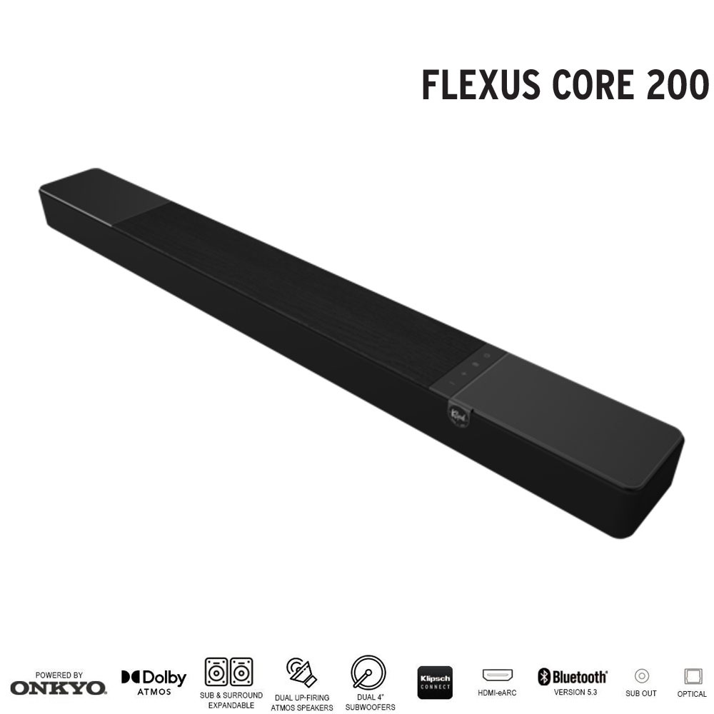 永悅音響 KLIPSCH Flexus Core 200 3.1.2聲道杜比天空聲霸