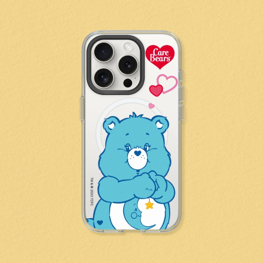 犀牛盾 適用iPhone Clear MagSafe兼容透明殼∣Care Bears/Bedtime Bear