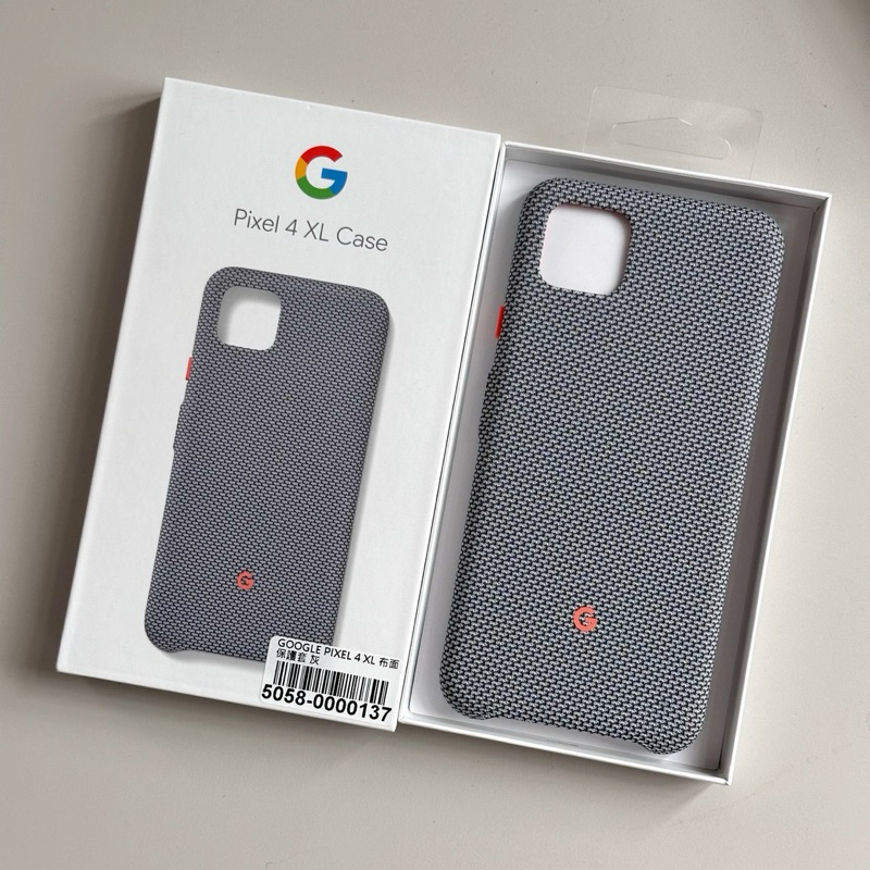 Google Pixel 4 XL原廠織布保護套-灰