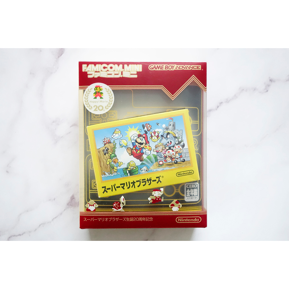 GBA Famicom Mini 任天堂原裝卡匣：超級瑪利兄弟 (スーパーマリオブラザーズ)