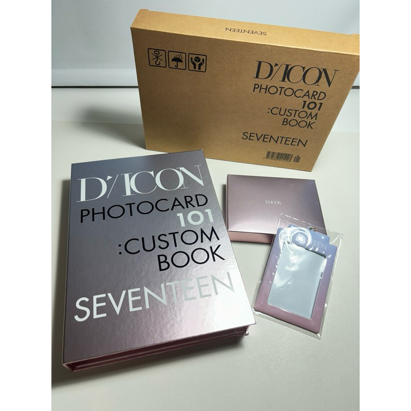 17 SEVENTEEN svt DICON 卡冊 卡套 小卡