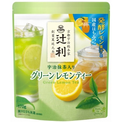 【餅之鋪】日本 辻利茶舖 片岡 檸檬風味宇治抹茶粉