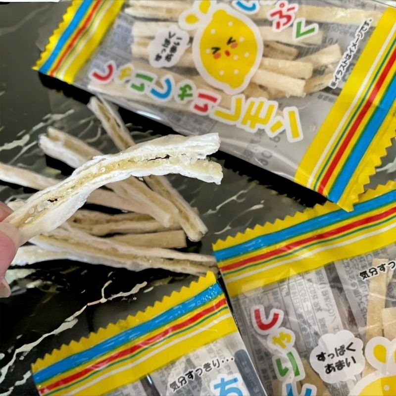 日本🇯🇵 一榮盒裝鱈魚絲-檸檬風味180g 獨立小包裝好攜帶(6gx30包)