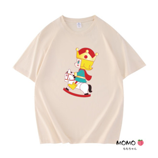 【MOMO】100%純棉T恤 茉莉周邊 Molly 泡泡瑪特衣服 Pop mart t shirt 寬鬆大尺碼短袖