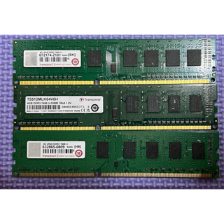 創見 Transcend DDR3 4G 1600U 4GB 二手桌上型電腦記憶體