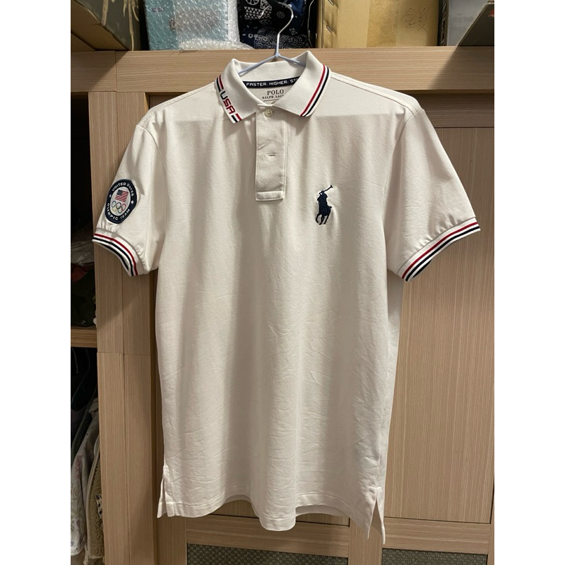 Polo Ralph Lauren POLO衫 2016 里約奧運 USA 美國隊 S號 二手