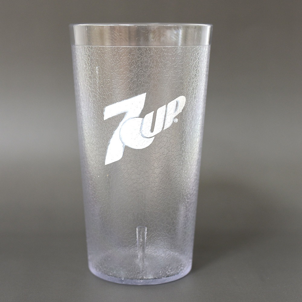7-UP 七喜 透明樹脂水杯 汽水杯 500cc 美國製 日本販售 uu643
