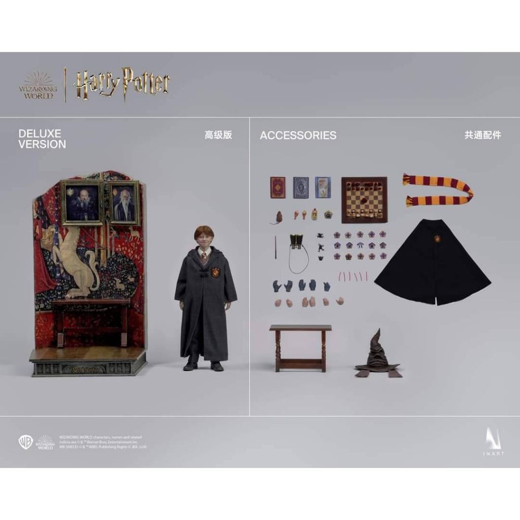預購 Queen Studios INART 《哈利波特 神秘的魔法石》1/6 榮恩 衛斯理 A010D1 A010S1