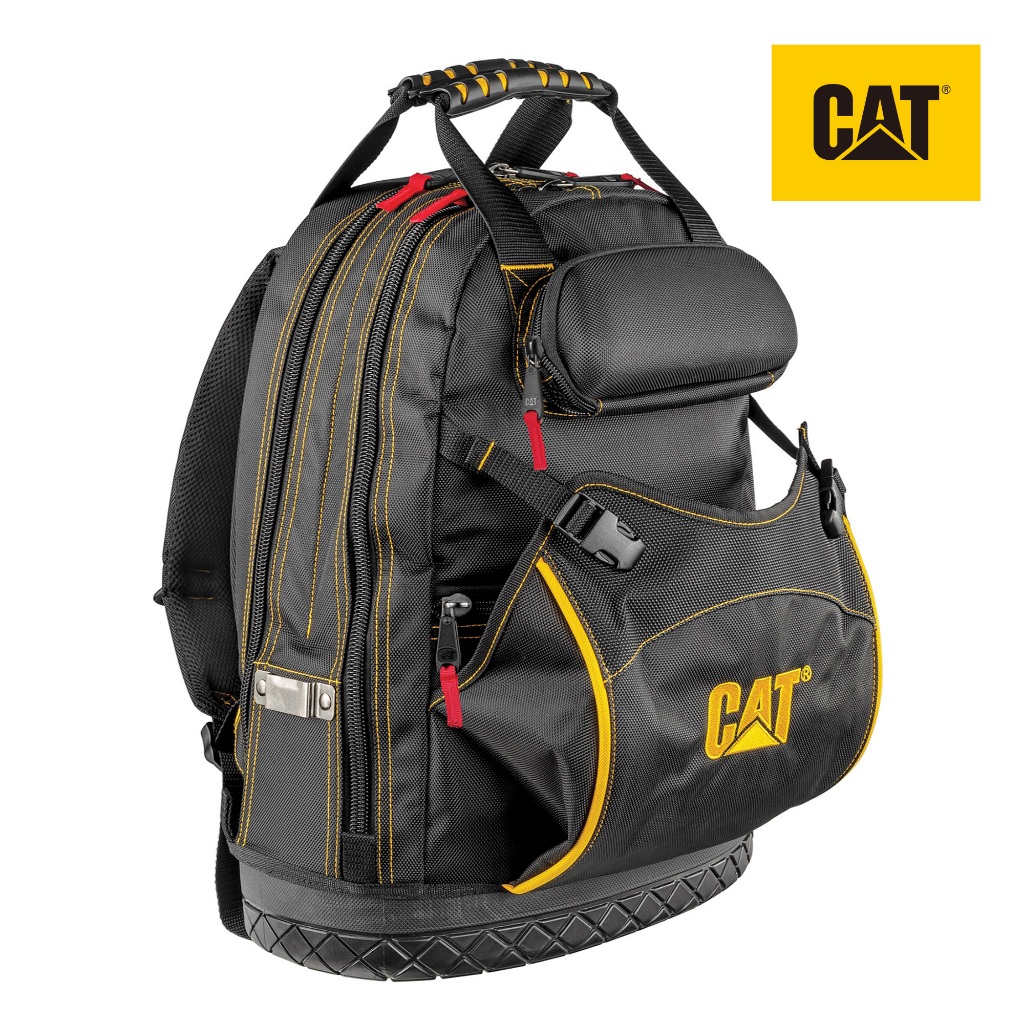 【寶力優工具】CAT十八吋多功能工具背包 專業工具收納背包 -980197N