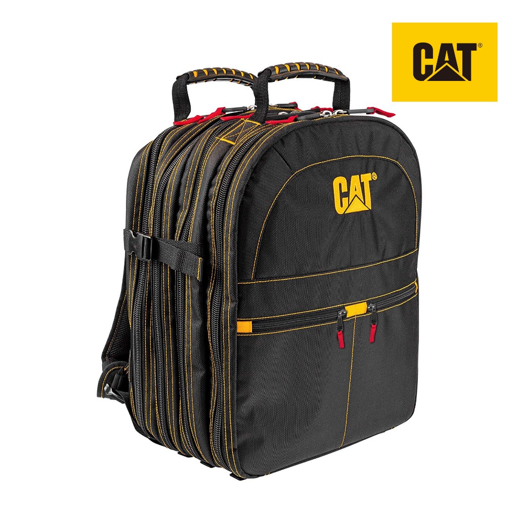 【寶力優工具】CAT十七吋多功能工具背包 專業工具收納背包 -240052