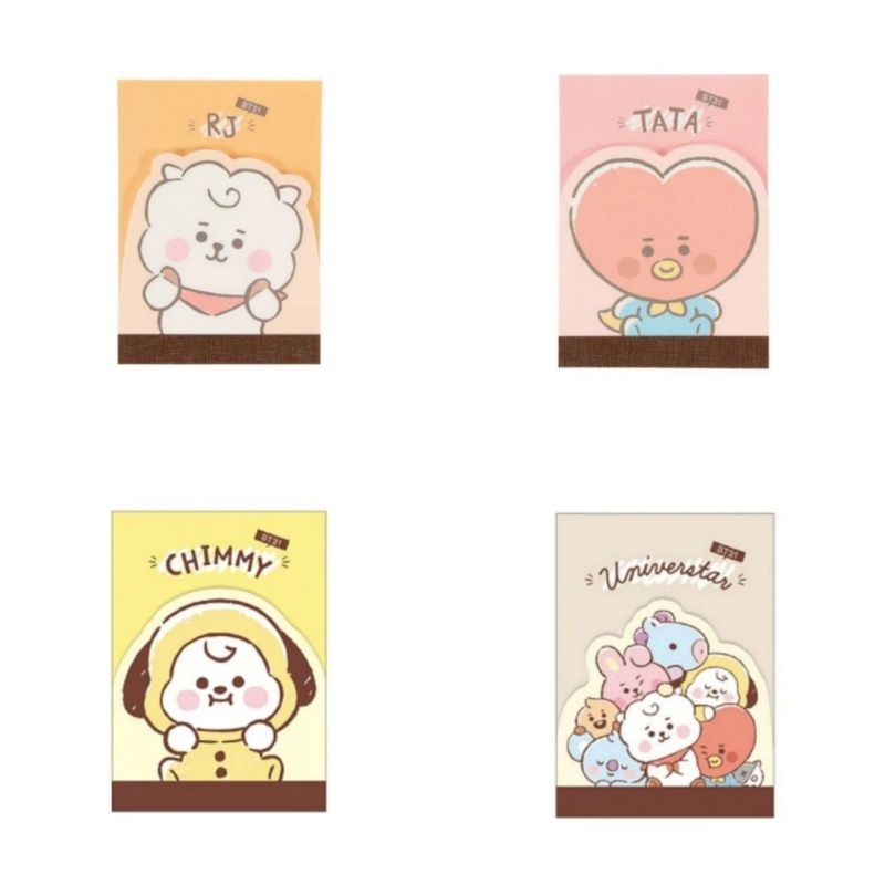 💜現貨💜 BT21 Baby 角色便條本