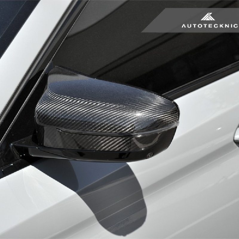 美國 AUTOTECKNIC - BMW F90 M5 -替換式 乾式碳纖維 後視鏡蓋【YGAUTO】