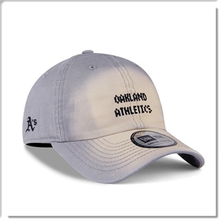 【ANGEL NEW ERA】NEW ERA CC MLB 奧克蘭 運動家 經典排字 灰色 水洗 漸層 軟板 老帽