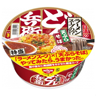 (平價購) 日本 日清 特盛 天婦羅 蕎麥麵 142g