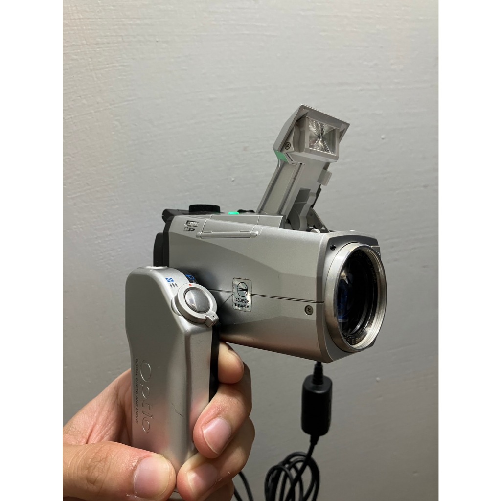 Pentax OPTIO MX4 CCD數位相機 DV攝影機 稀有特殊單手持設計