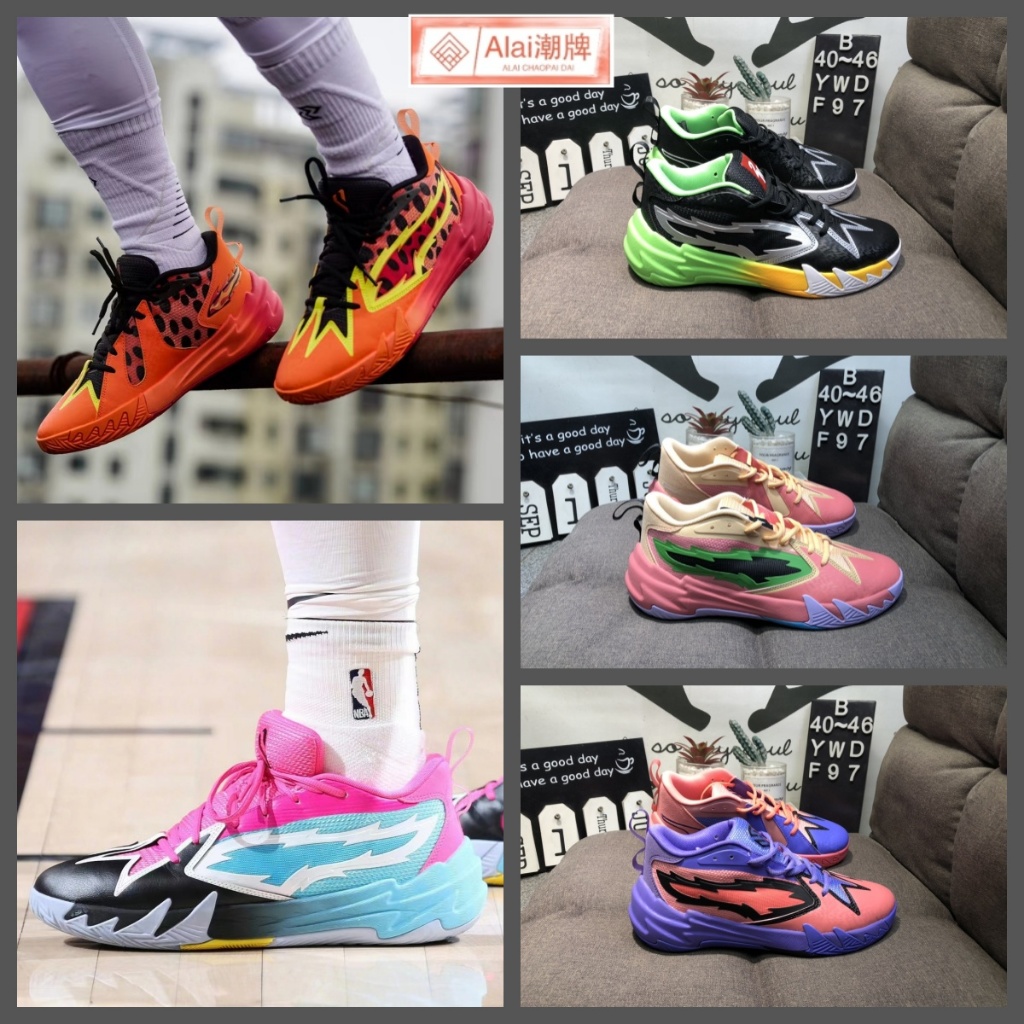 日韓代購-彪馬 PUMA Scoot 1 圓頭系帶 NBA x Puma Scoot Zeros 籃球鞋 運動鞋 男鞋