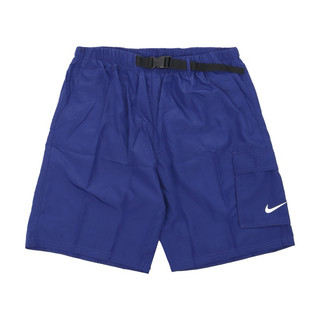 【現貨】Nike海灘褲 短褲 Volley Swim Short 海灘褲 男 可收納 快乾 黑NESSB521-001