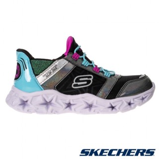 SKECHERS 休閒鞋 TWISTY GLOW 中大童 303717LBKMT 現貨 黑彩 燈鞋