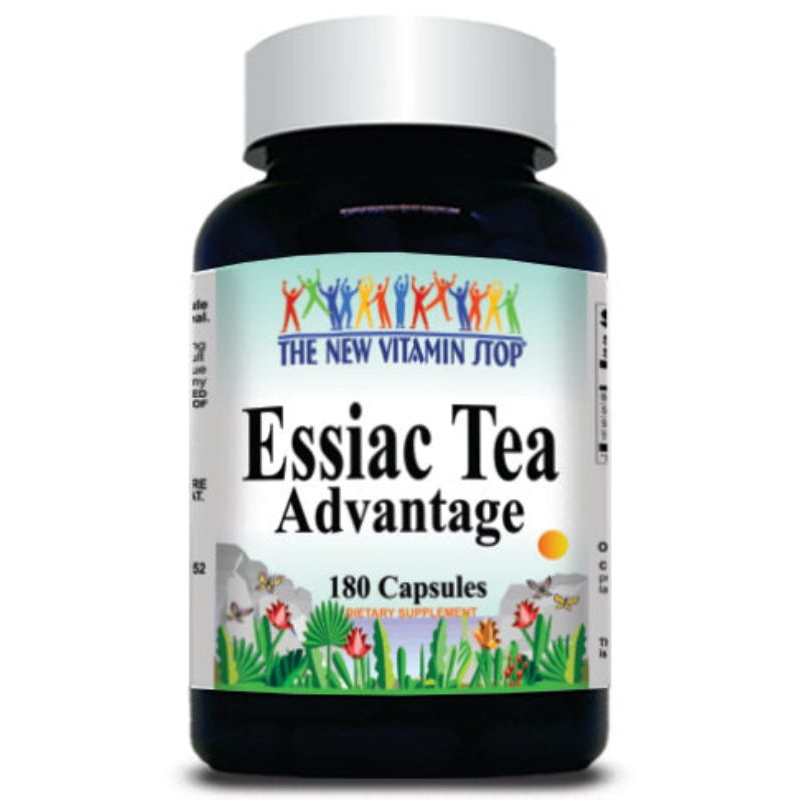 美國Essiac Tea護士茶/艾克西亞茶4合1草本900mg 180 粒膠囊,非轉基因和無麩質)