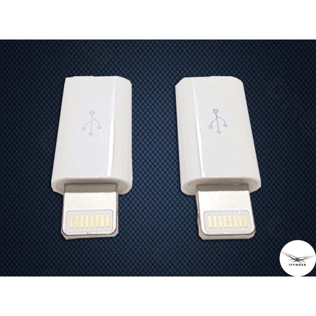 【洋將】Micro USB 安卓轉蘋果8P (加長版) Lightning 蘋果轉接頭 充電專用 數據線轉換頭 $R