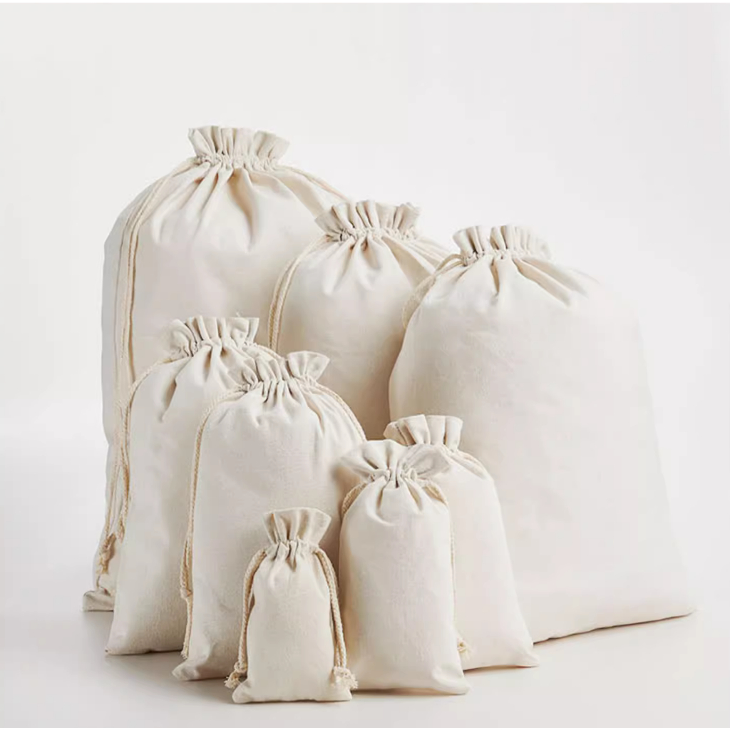 帆布束口袋 棉布袋【客製化】喜米袋 麻布袋 禮物 環保袋 來圖印刷 訂製尺寸