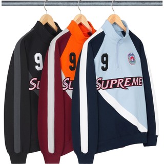 【紐約范特西】預購 SUPREME SS24 EQUIPE HALF ZIP SWEATSHIRT 罩衫