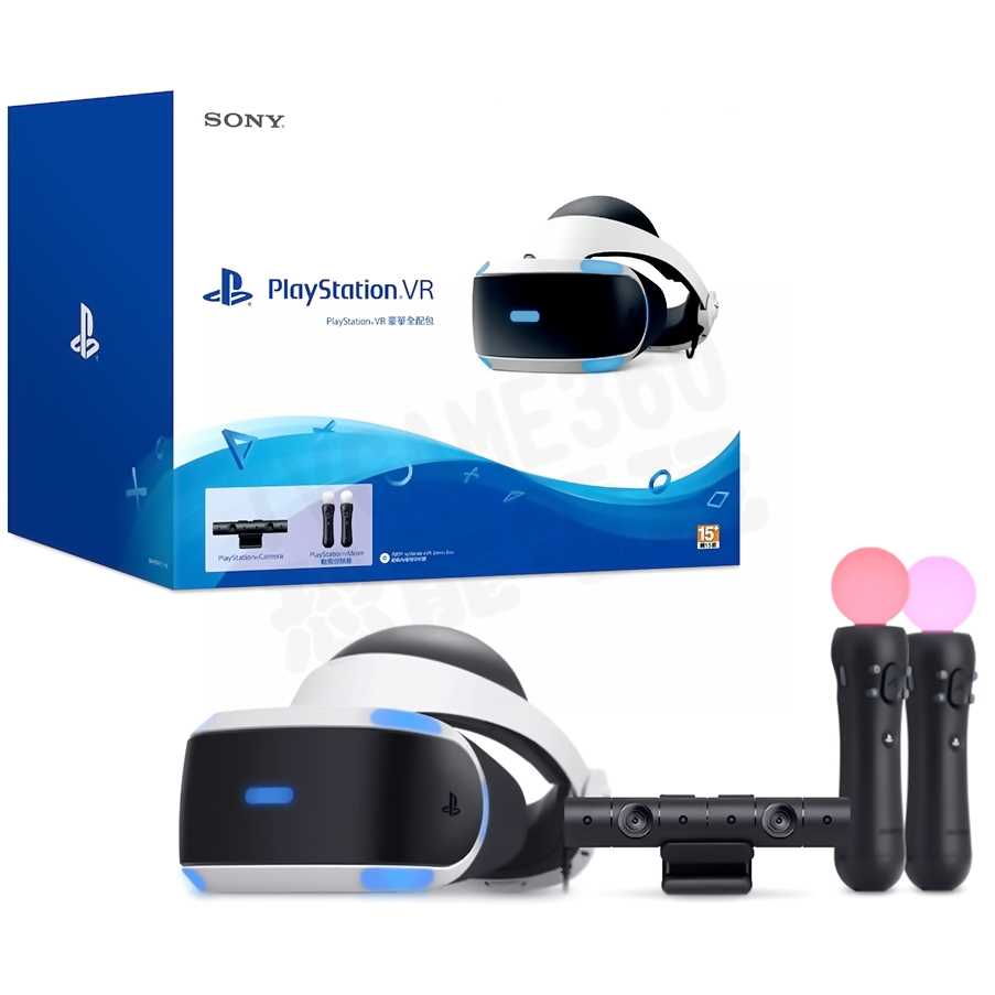 【二手商品】SONY PS5 PS4 VR PSVR 豪華全配包 虛擬實境 CUH-ZVR2 新版 二代 台灣公司貨
