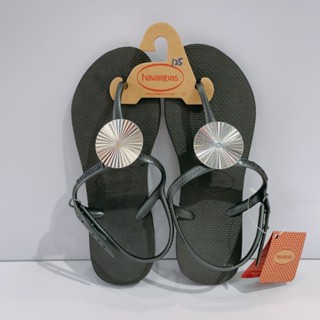 Havaianas Twist Metal 哈瓦仕 女生 黑色 T形鞋帶 涼鞋 4148924-0090W