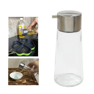 asdfkitty*日本 ECHO 玻璃調味罐 桌上型油瓶 醬油罐 醋瓶-140ML-正版商品