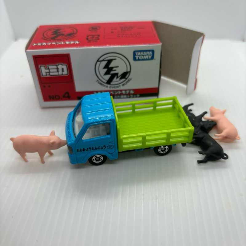 Tomica會場限定no.4 Suzuki CARRY豬車 載豬車 Tomica豬車T 動物搬運車
