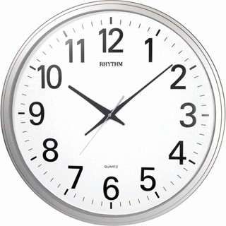 RHYTHM 日本麗聲50CM靜音滑動式指標 特大型掛鐘CMG430NR19