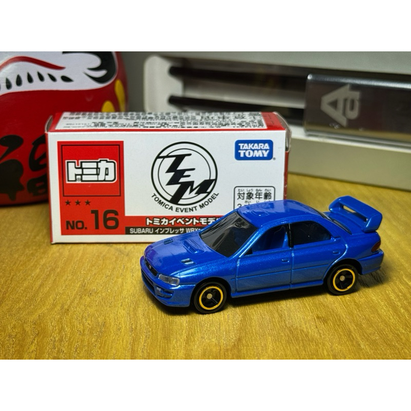 TOMICA No.16 速霸陸 Impreza Subaru WRX 硬皮鯊 會場限定 會場車