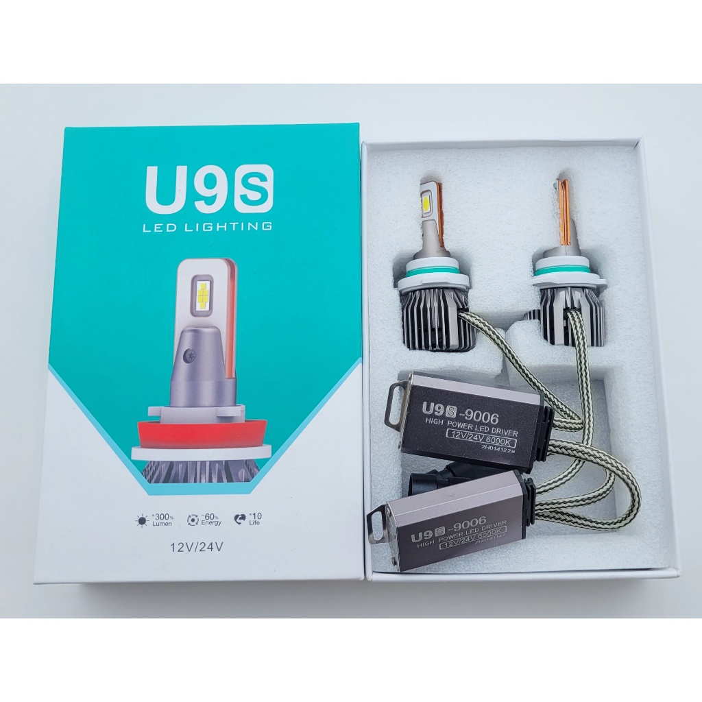 U9s【9012規格】LED 車燈  頭燈 大燈 適用 Toyota ALTIS12代、Cross