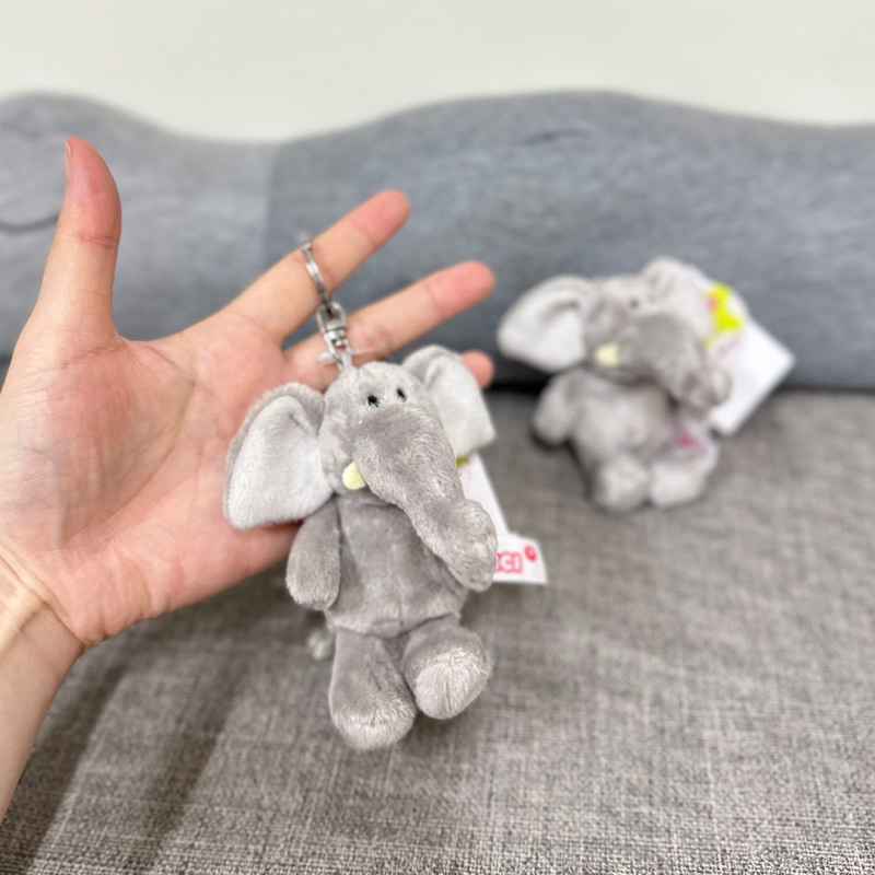 【現貨🌷】NICI 大象 鑰匙圈 玩偶 吊飾 日本進口 長鼻子 森林動物 療癒 交換禮物